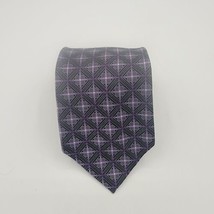 Pronto Uomo Mens Formal Necktie 64&quot;Lx4&quot;W Purple Neck Tie, Gently Used - £7.81 GBP