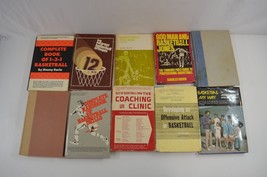 Vintage Basketball Coaching Books West Rosen Libby Earle Wilkes Watts 1970s - £56.93 GBP