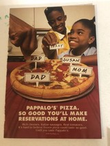 1992 Pappalo’s Pizza Vintage Print Ad Advertisement  PA1 - $7.91