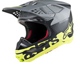Alpinestars Supertech M8 Radium Black/Gray/Yellow Helmet MX Motocross Ad... - $299.95+
