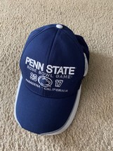 2017 Rose Bowl Penn State Pasadena California Blue Hat Cap Patch - £18.35 GBP