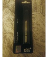 Mont Blanc Mystery Black 1 Ballpoint Pen Refill Medium - $454.52 MXN