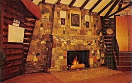 Bemidji Mn ~ History &amp; Wildlife Museum ~ Stone State Fireplace Postcard-
show... - £7.84 GBP