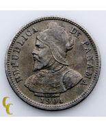 1904 Panamá 10 Céntimos (XF) Condición Extra Fine KM# 3 - €50,90 EUR