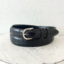 Rod Patrick Boots Mens Black Western Belt Size 36 &amp; 1 3/8in Wide Taper C... - $412.14 CAD