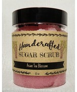 Organic Asian Tea Blossom Body Sugar Scrub(Vegan)(Cruelty-Free) 12oz - $23.01 CAD