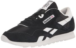 Reebok Women&#39;s Classic Nylon Sneaker 100009251 Black/White - £42.23 GBP+