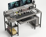 Computer Desk-48 Inch Home Office Desk With Keyboard Tray, Gaming Desk W... - $222.99