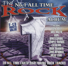 Various - The No.1 All Time Rock (2× Cd Album 1995, Compilation) - £3.64 GBP