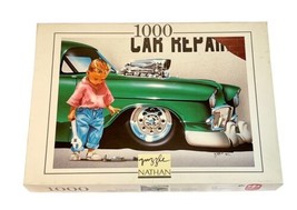 Vintage 1000pc Jeux Nathan Happy Days Collection Young Mechanic Jigsaw Puzzle image 1