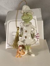 Vintage New Lenox A Very Grinchy Christmas 6228613 New In Box W/COA Colorful - £29.25 GBP