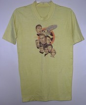Star Trek T Shirt Vintage Graphic Art Captain Kirk Mr. Spock Single Stit... - £197.51 GBP