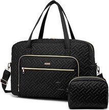 Weekender Travel Duffle Bag for Women Overnight Duffel Bags with Laptop Compartm - £43.14 GBP