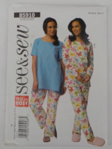 RARE BUTTERICK PATTERN #5910 SEE &amp; SEW MISSES TOP PANTS WOMENS XS-XXL UN... - $11.99