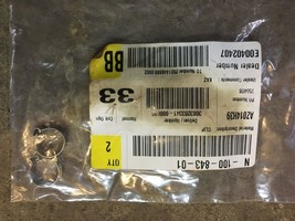 Genuine VW AUDI Beetle Cabrio Clamp Fuel Line OEM 6X13 x 2 pcs N10084301 - $98.41 MXN