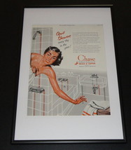 1953 Chase Brass &amp; Copper Framed ORIGINAL 12x18 Vintage Advertisement Di... - $59.39