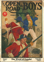 The Open Road For Boys - February 1935 - Charles Hargens Cover Art, W C Fields - £10.35 GBP