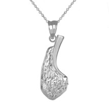 Sterling Silver Pork Lamb Chop Grill Meat Chef Cooking Restaura Pendant ... - $33.46+