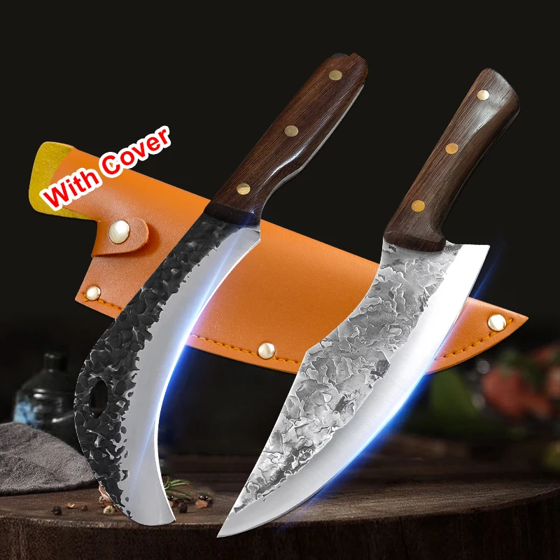 Stainless Steel Outdoor Survival Knife Fruit Banana Durian Knife Open Tool Meat - £17.02 GBP+