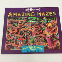 Rolf Heimann&#39;s Amazing Mazes 2 by Watermill Press 1994 Printed in the USA - £9.70 GBP