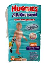 RARE Huggies All Around Adjustable Diapers Size 7 (17 kg / 38 Lbs) 40 ct... - $109.99