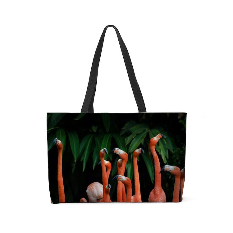 Pink Flamingos Weekender Tote - $80.00