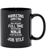 Make Your Mark Design Cool Marketing Director, Black 11oz Ceramic Mug - $21.77 - $26.72