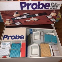 VINTAGE 1974 PARKER BROTHERS PROBE GAME OF WORDS NO. 201 - COMPLETE! - £12.65 GBP