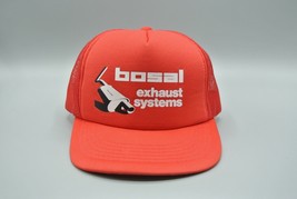 Bosal Exhaust Systems Trucker Hat Mesh Adjustable Snapback Young An OS Vtg Red - £13.69 GBP