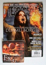 Terrorizer Magazine #157 2007 With Cd Dimmu Borgir Type O Negative Poster Nin - $39.25