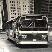VTG Chicago Transit Authority CTA Bus #3203 Route 60 Blue Island Downtown Photo - £7.43 GBP