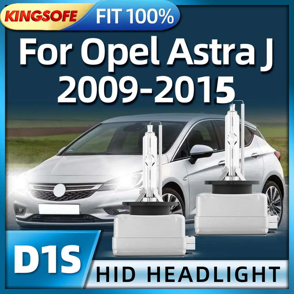 KINGSOFE 2Pcs 12v 35w D1S HID Xenon Headlight Bulbs 6000K White Light For Opel - £34.96 GBP