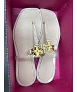 Tory Burch Roxanne Jelly thong slides / Meadowsweet/Gold/US 8 - $111.37 CAD