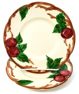 Franciscan Vtg Apple Ware Bread &amp; Butter Plate 6.5&quot; Set of 2 Hand Decora... - €17,08 EUR
