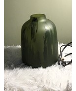Ikea Koppar frosted Olive green black glass lamp 2 available - £30.37 GBP