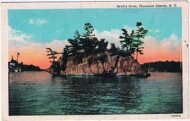 Postcard Devil&#39;s Oven Thousand Islands New York - £2.32 GBP
