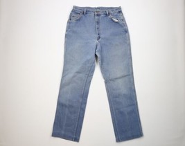 Vintage 90s Lee Mens Size 32x30 Distressed Bootcut Denim Jeans Pants Blu... - £35.52 GBP