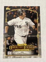 Jim Thome 2018 Topps Update Hall of Fame Highlights #HFH-16 White Sox - £1.53 GBP