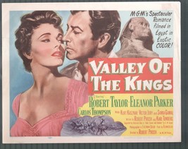 Valley of the Kings11x14 Lobby Card #1 Robert Taylor Eleanor Parker - $48.50