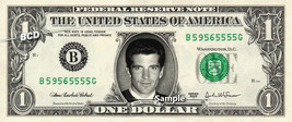 JOHN KENNEDY JR - Real Dollar Bill Junior Cash Money Collectible Memorabilia Cel - £5.83 GBP