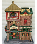Lemax Christmas Village Firehouse Station Lighted Building No. 3 2005 - £62.48 GBP
