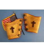 Rare 1800&#39;s Knights Templar Formal Dress Cuffs - $410.00