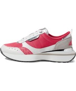 NEW MICHAEL KORS PINK WHITE LEATHER  SNEAKERS SIZE 8.5 M $149 - $107.99