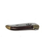 LAGUIOLE Folding Pocket Knife / 2.5in Blade / 5in Total / Dark Wood Grip - $1,766.37 MXN