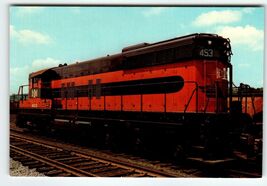 Railroad Postcard Locomotive Train Railway No 453 Besser &amp; Lake Erie TRI... - $6.47