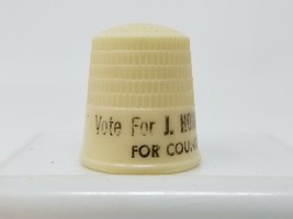 Thimble Vote for J. Howard Bagwill County Judge Perry County Illinois Vi... - $14.20