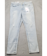 Seven7 Jeans Womens 16 Blue Tummy Less Slimming Control High Rise Skinny... - $37.76 CAD