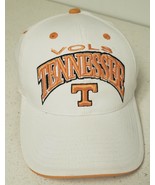 Top of the World ~ Vols Tennessee T ~ White Adjustable ~ Hat Cap ~ USED - $35.99 CAD