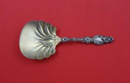 Lily by Whiting Sterling Silver Nut Spoon gold washed 4 1/2&quot; - £205.46 GBP