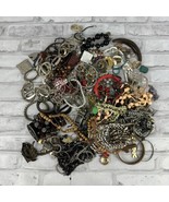 Bracelet Junk Jewelry Lot Craft Repurpose Salvage Wearable Repairable Ov... - £27.05 GBP